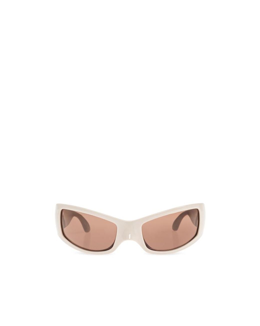 Balenciaga Pink Eyewear Cat Rectangular Sunglasses for men
