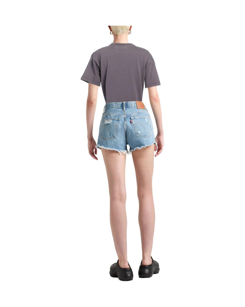 Maison Margiela Purple Solid Color T-Shirt