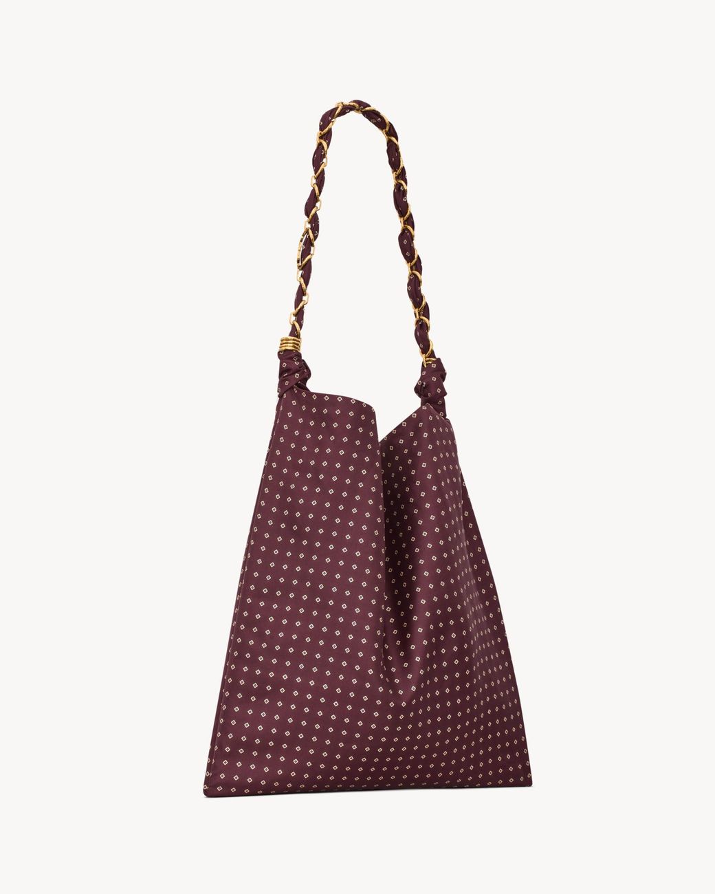 Saint Laurent Purple Amalia Handbag