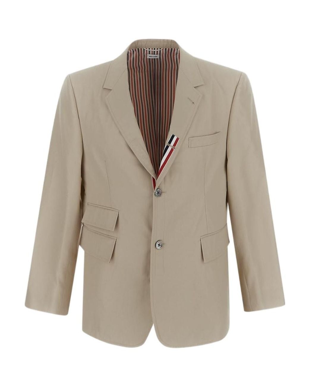 Thom Browne Brown Single-Breasted Tailored Blazer for men