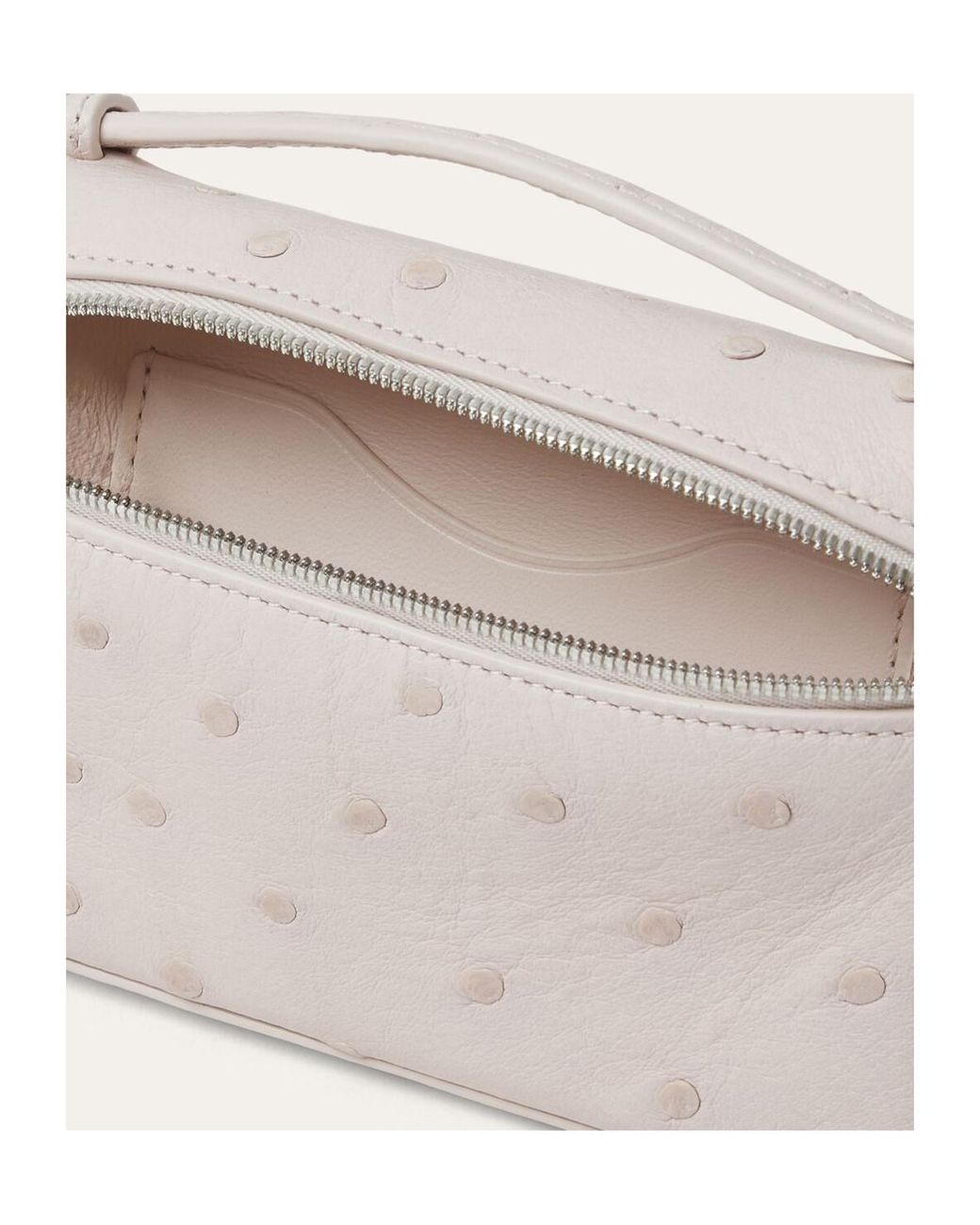 Loro Piana Natural Extra Pocket Mini Pouch