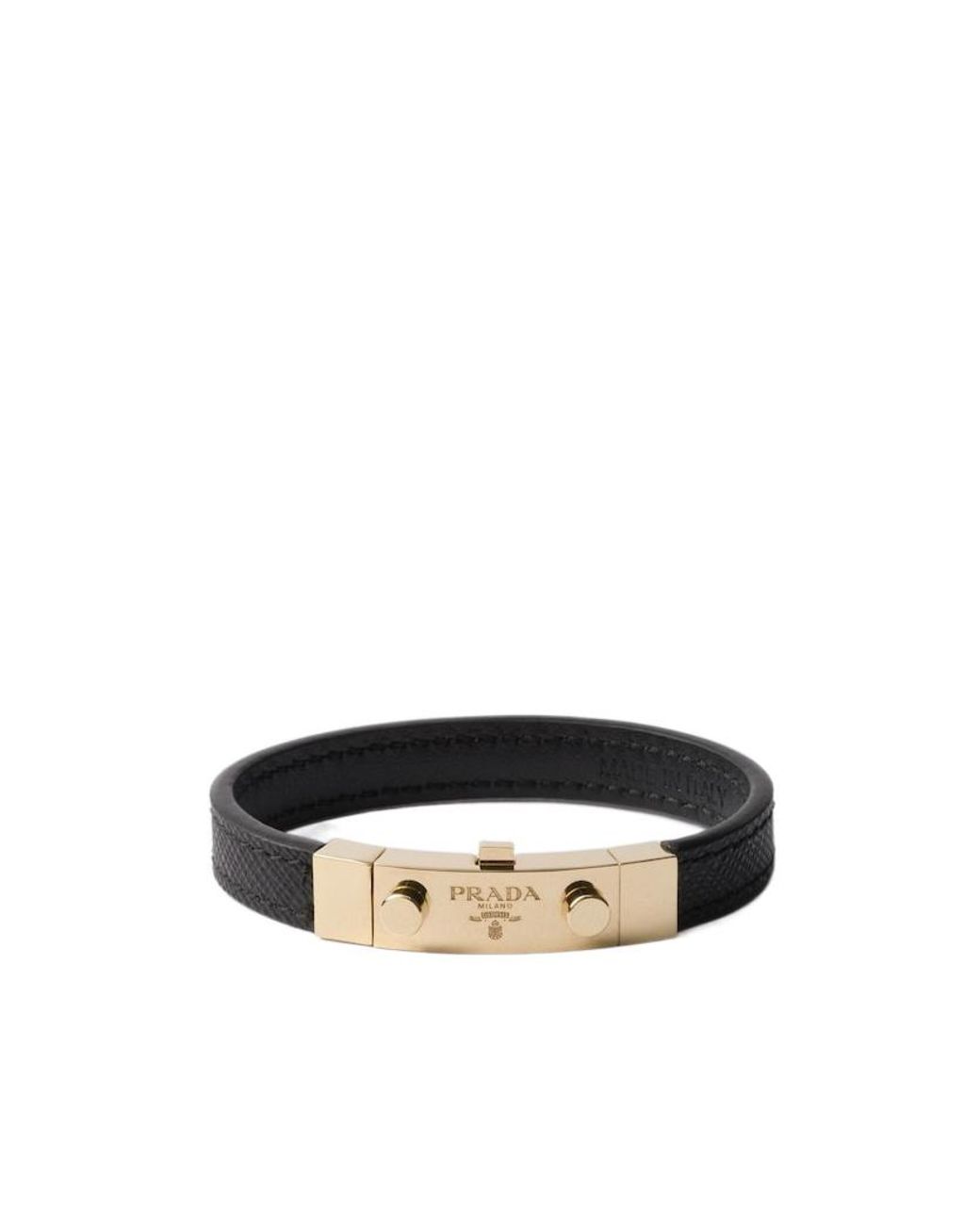 Prada Multicolor Saffiano Leather Bracelet
