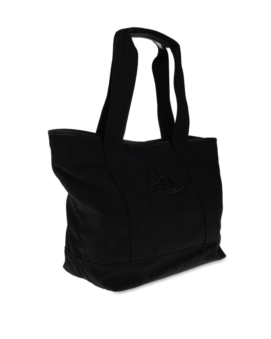 Vivienne Westwood Black Grant Small Tote