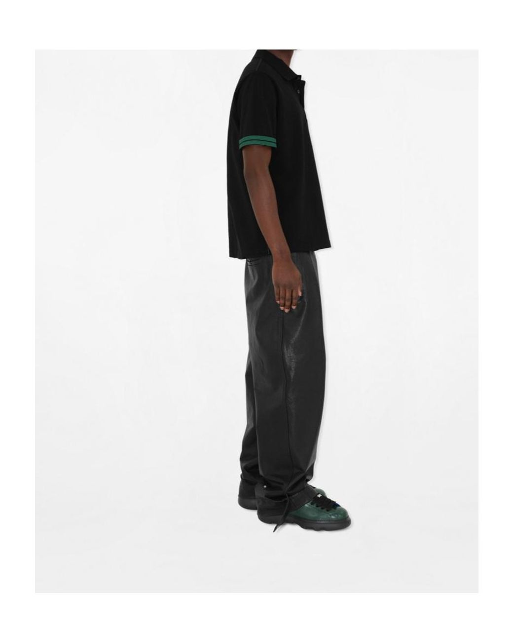 Burberry Black T-Shirts And Polos for men