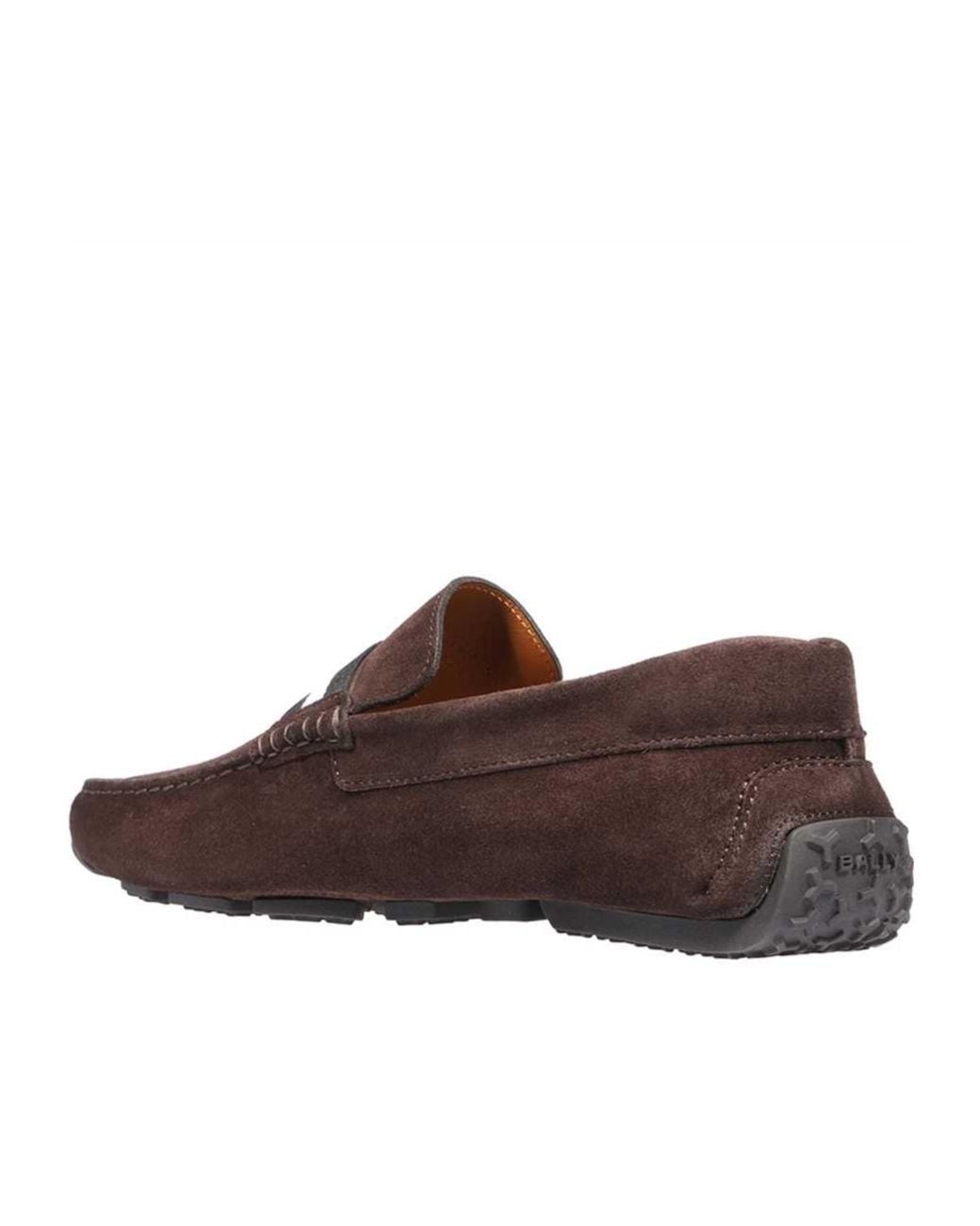 Bally Brown Logo Love Shoes for men