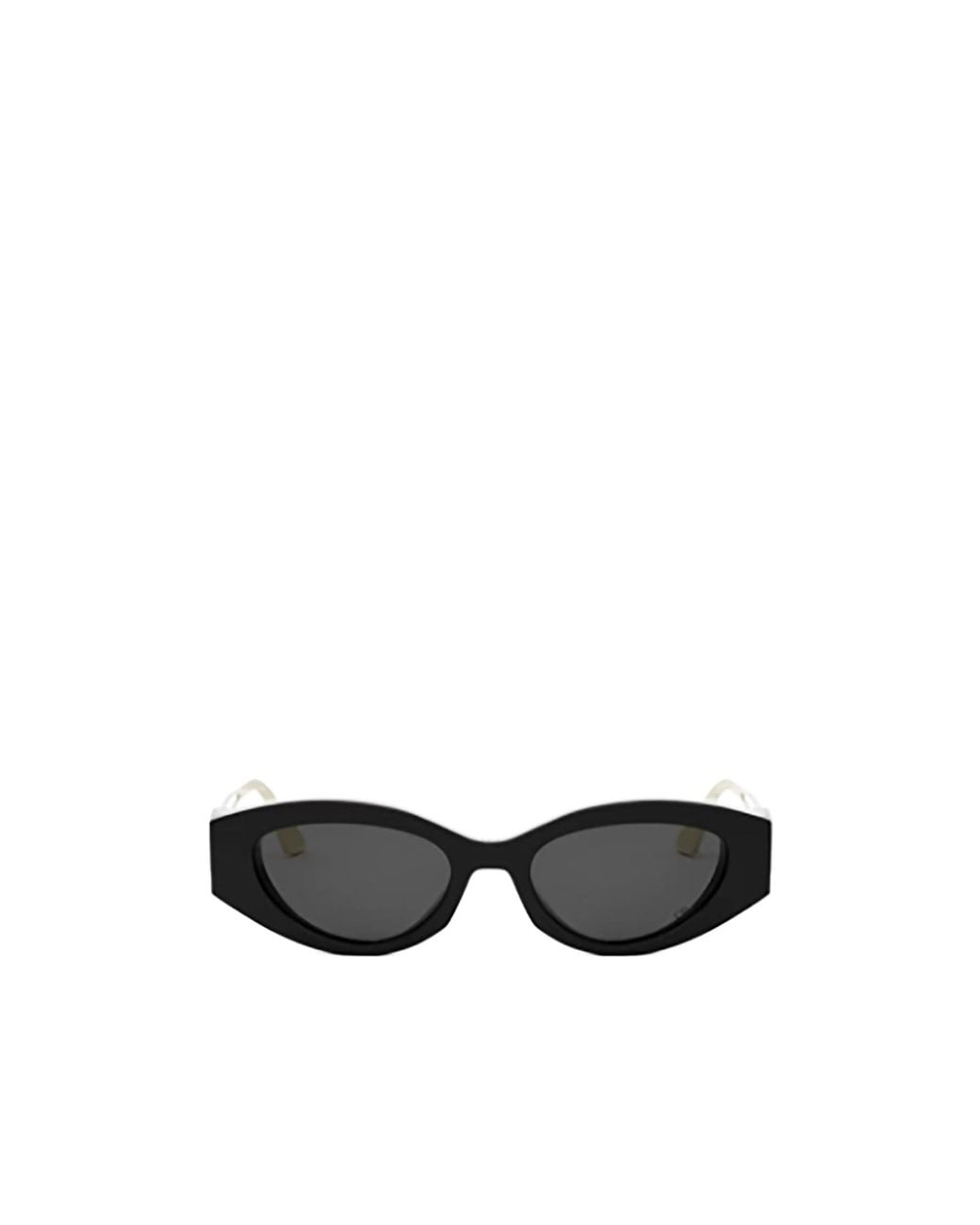 Dior White Eyewear 30Montaigne B6F Cat-Eye Sunglasses