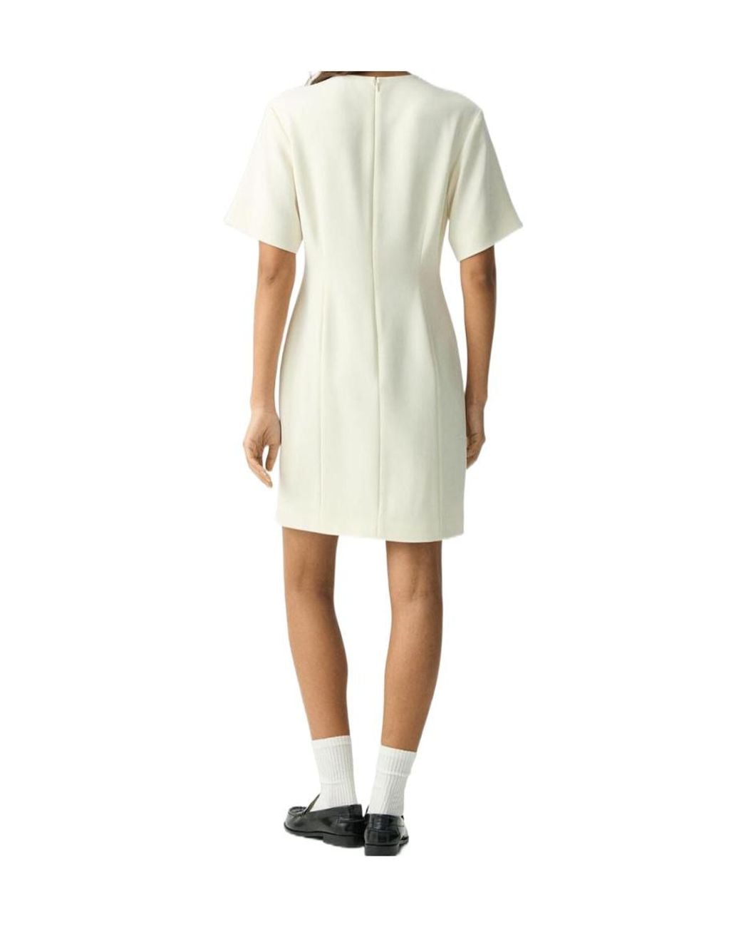 Theory Natural Admiral Crepe T-Shirt Dress