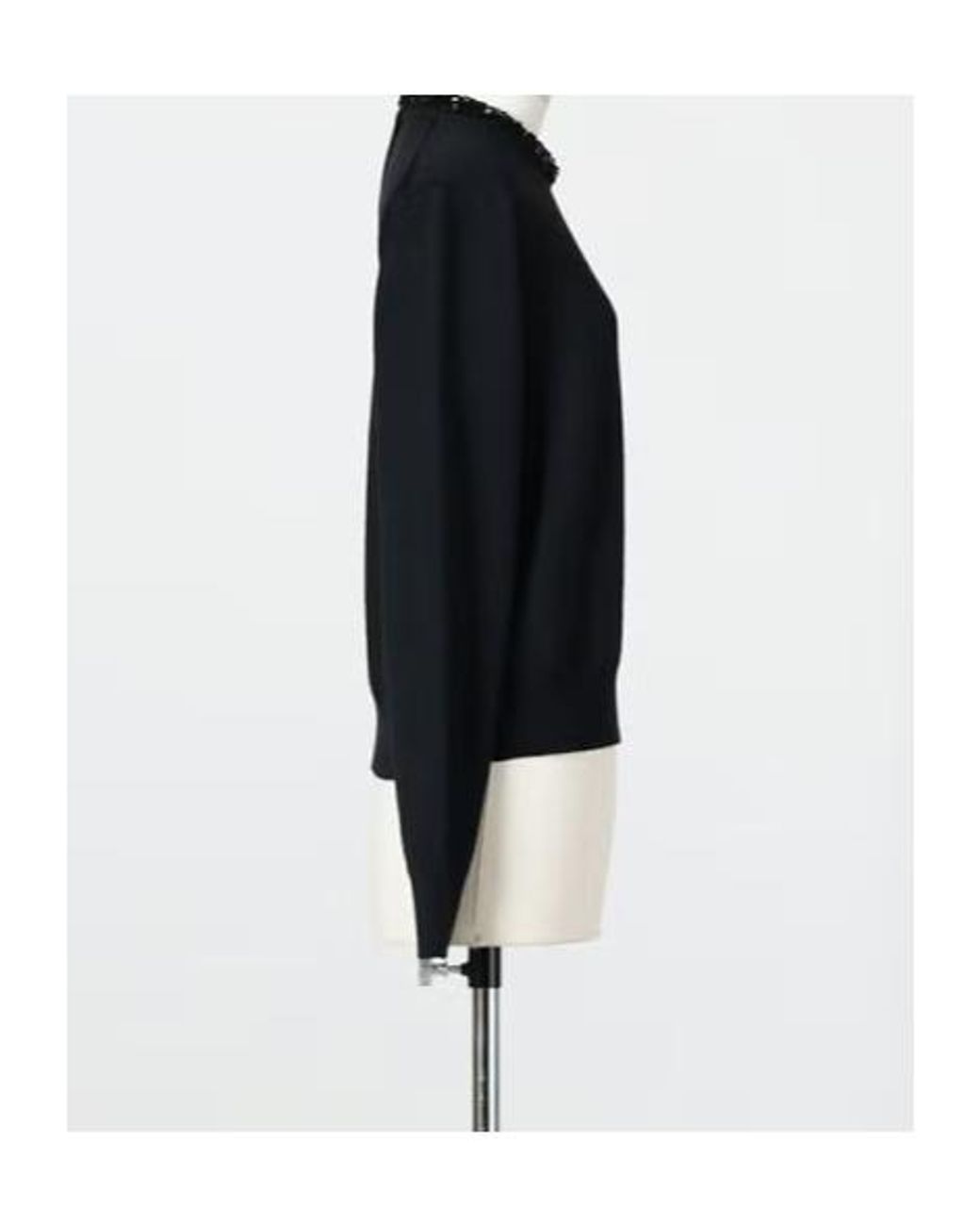 Jil Sander Black Long-Sleeved Sweater