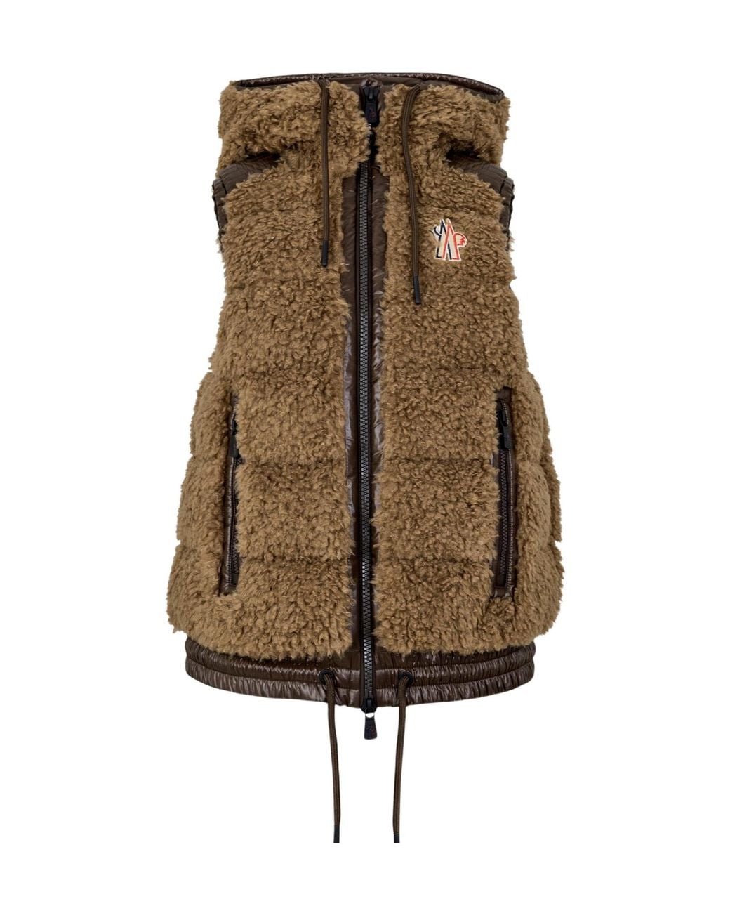 Moncler Natural Teddy Vest