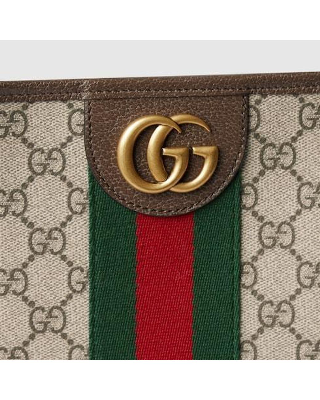 Gucci White Ophidia Medium Tote Bag for men