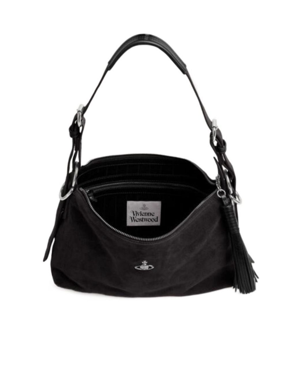 Vivienne Westwood Black Emma Shoulder Bag