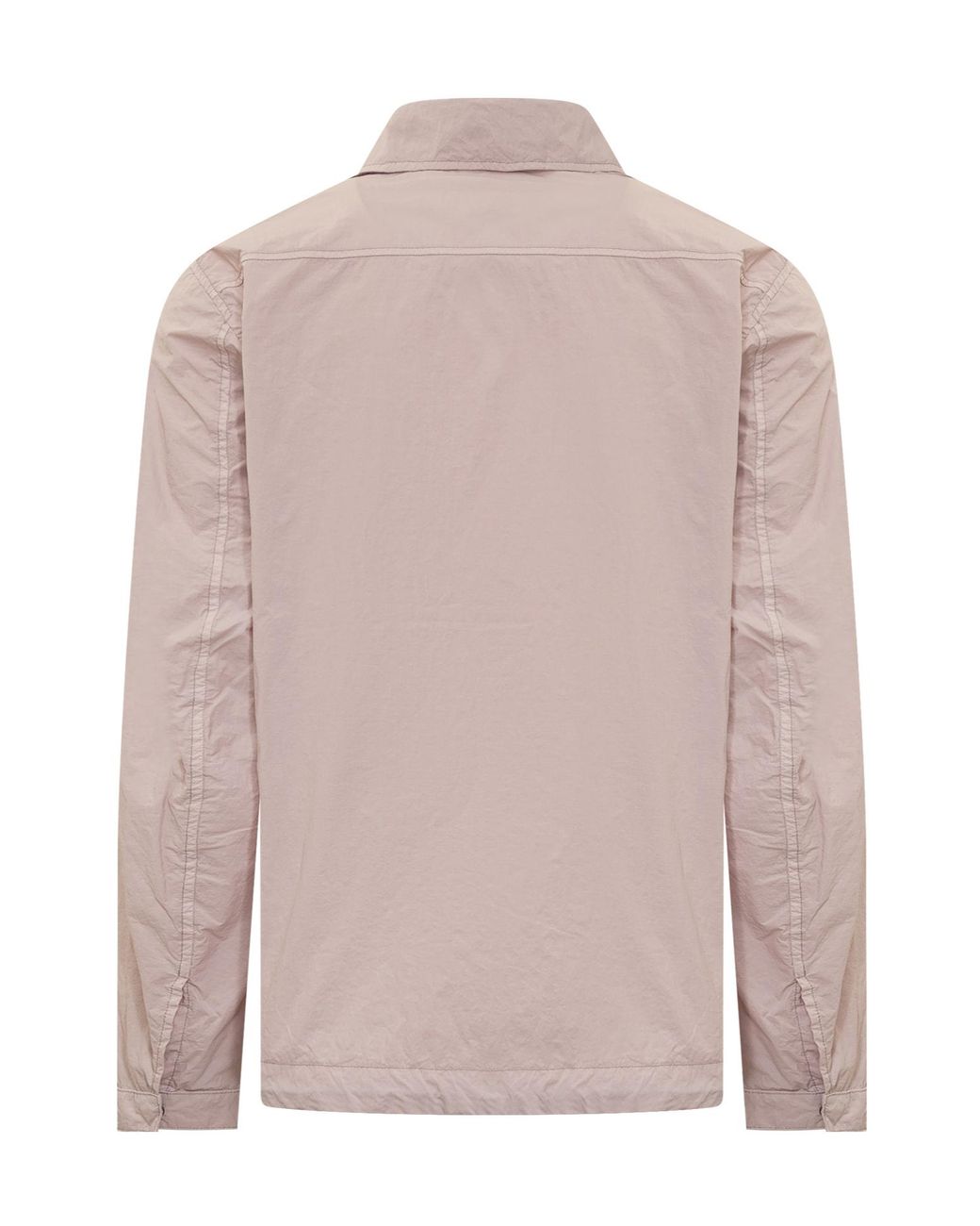 C P Company Pink Classic Long Sleeve Shirt for men