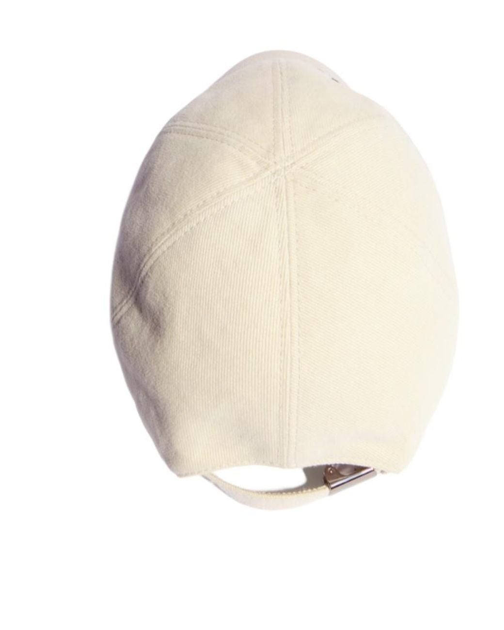 Gucci White Embroidery Baseball Cap for men