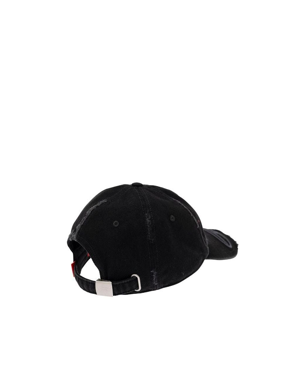 DIESEL Black C-Jarl Logo-Patch Cotton Cap for men