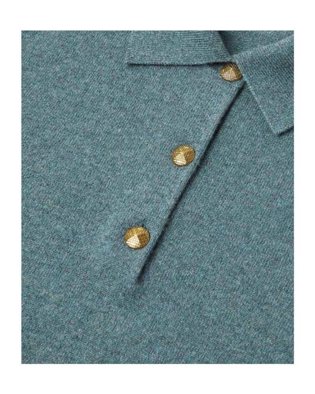 Loro Piana Blue Classic Polo Shirt