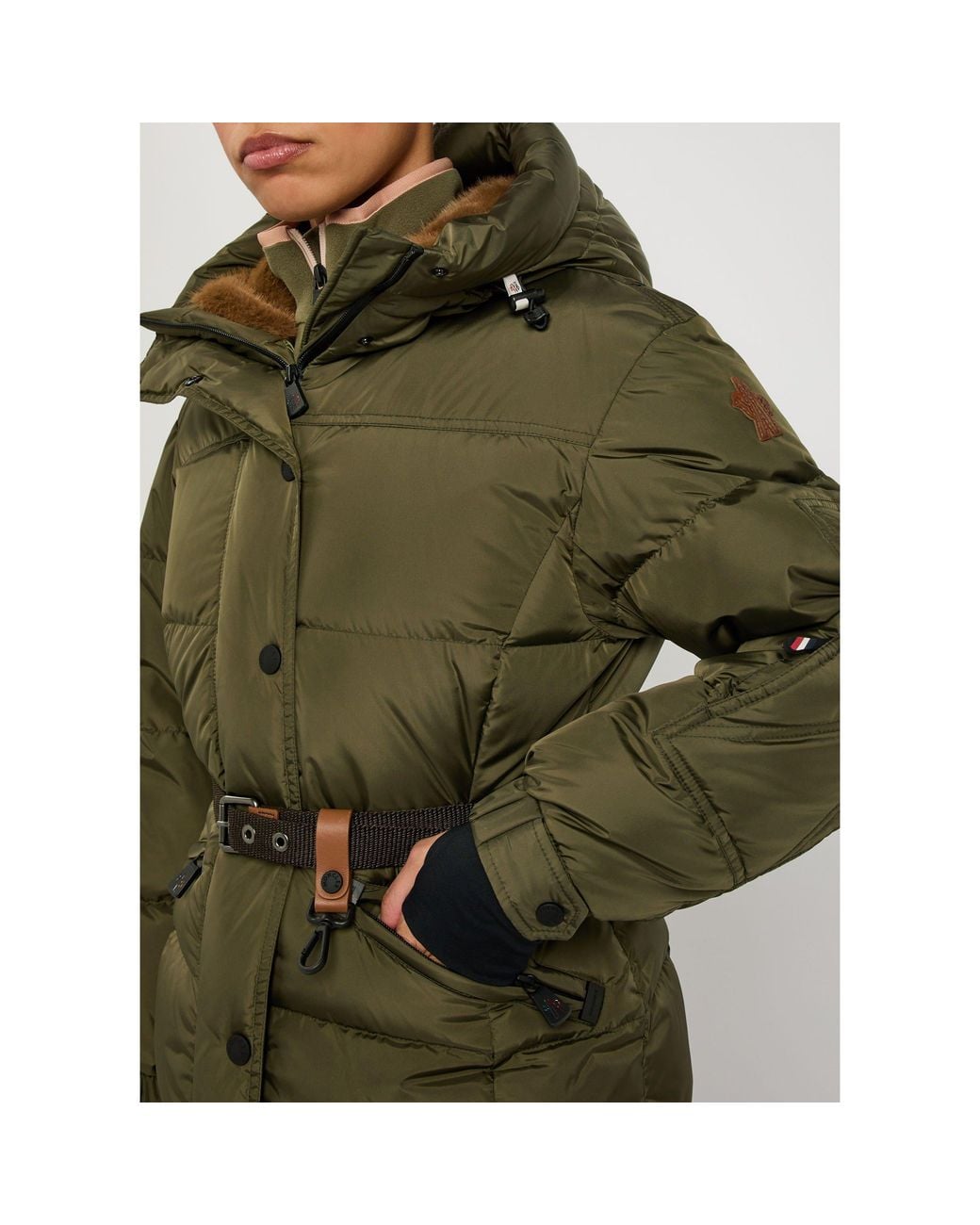Moncler Green Windproof, Waterproof And Warm Down Jacket