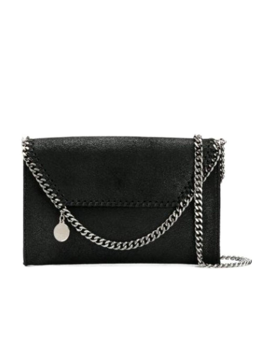 Stella McCartney Black Falabella Mini Shoulder Bag