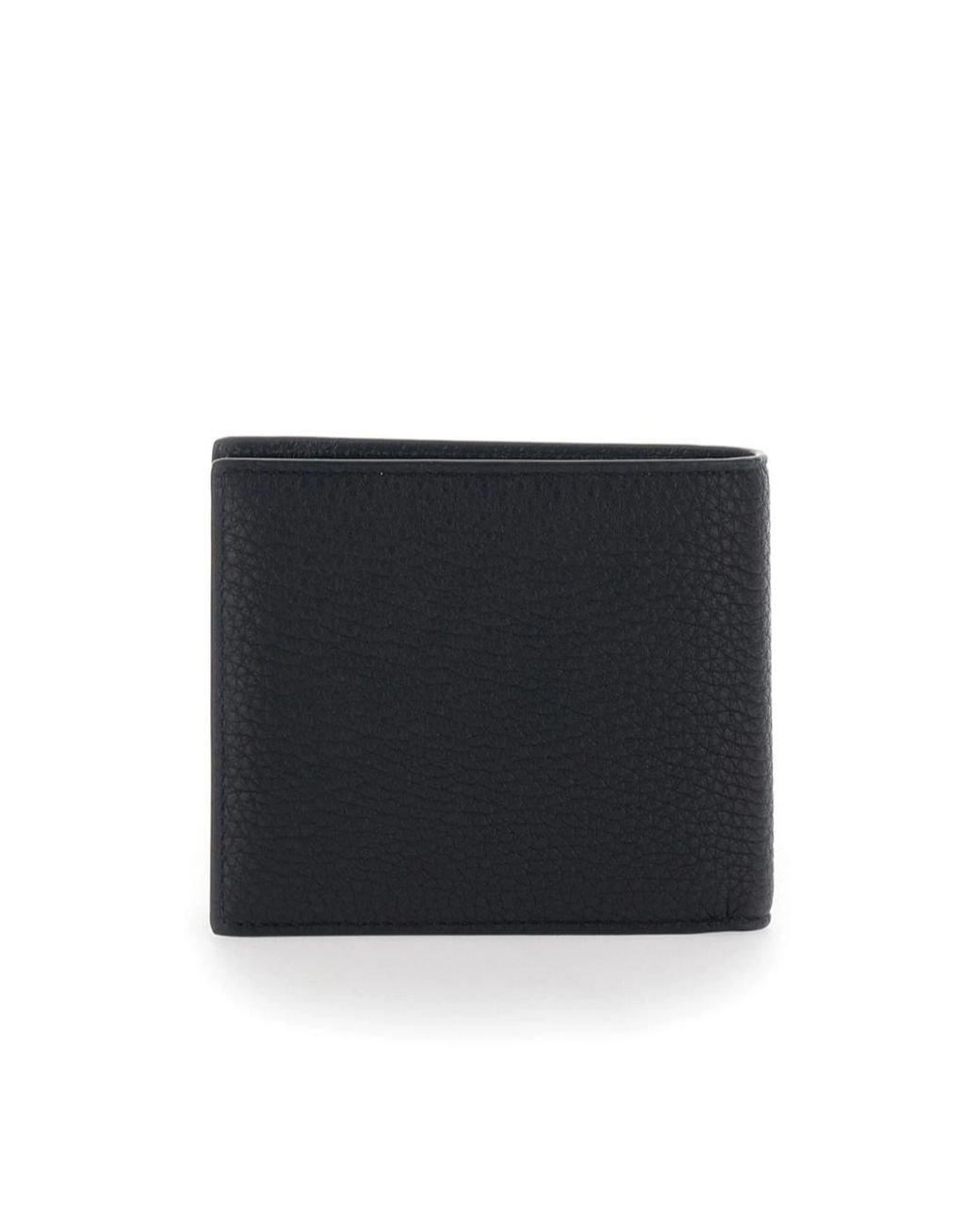 Balenciaga Black Credit Bifold Wallet for men