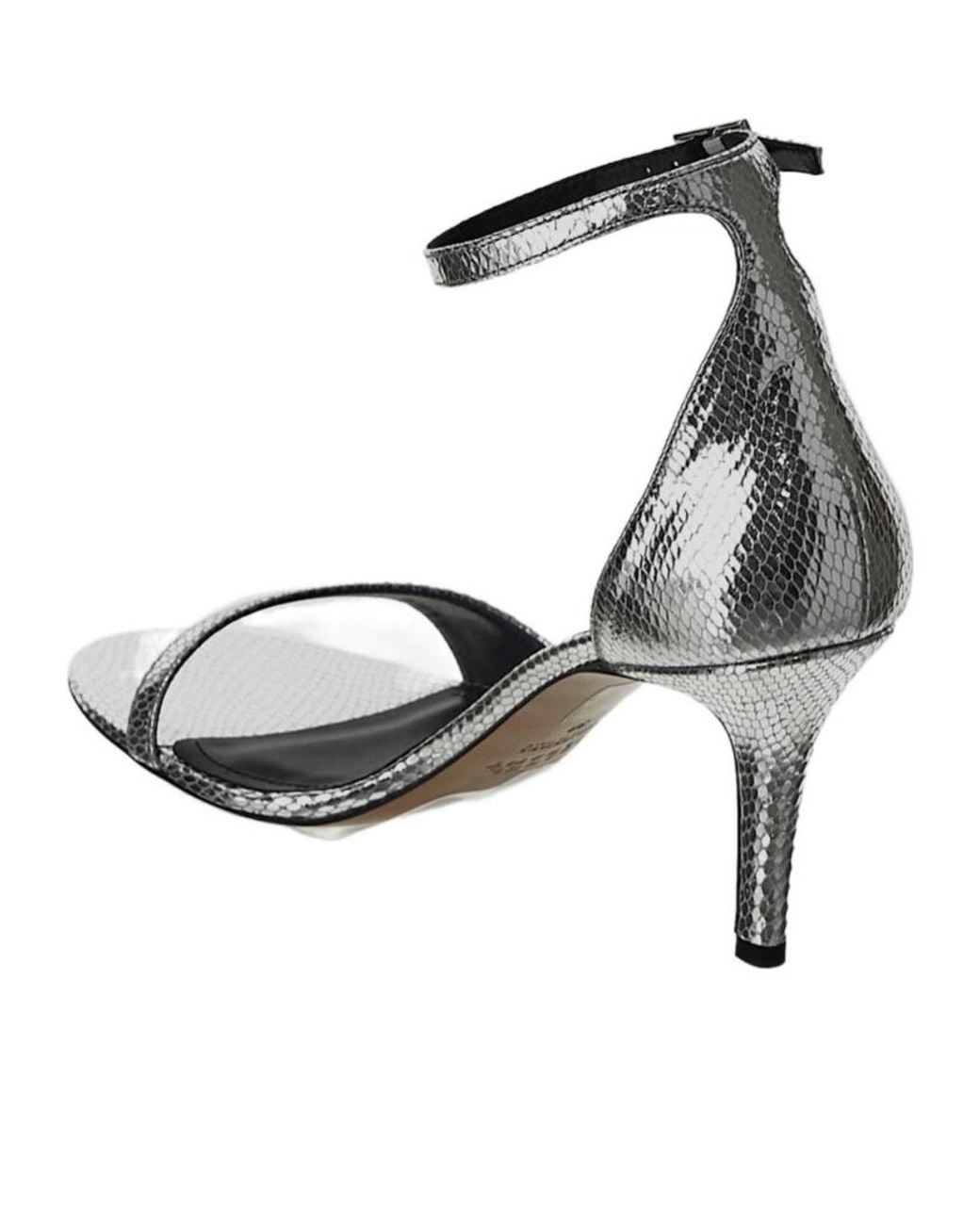 Isabel Marant White Ailisa 80Mm Leather Sandals