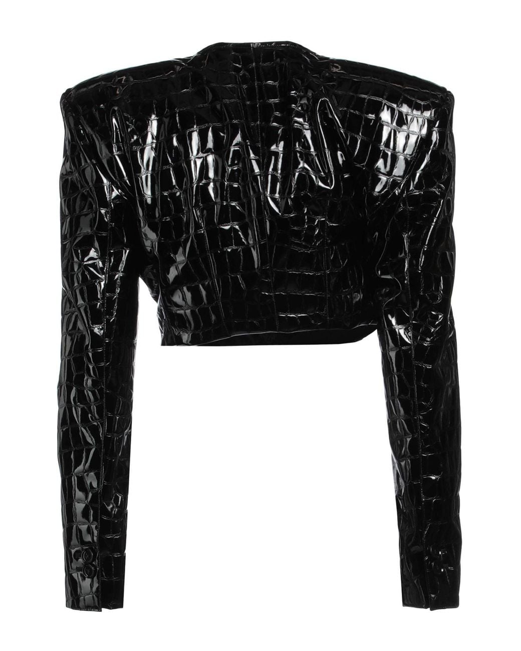 Dolce & Gabbana Black Minimalist Leather Jacket