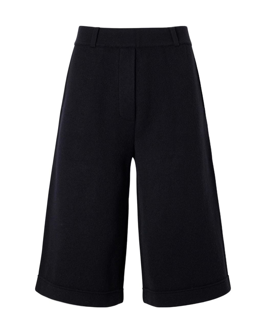Lisa Yang Blue Cashmere Knitted Shorts