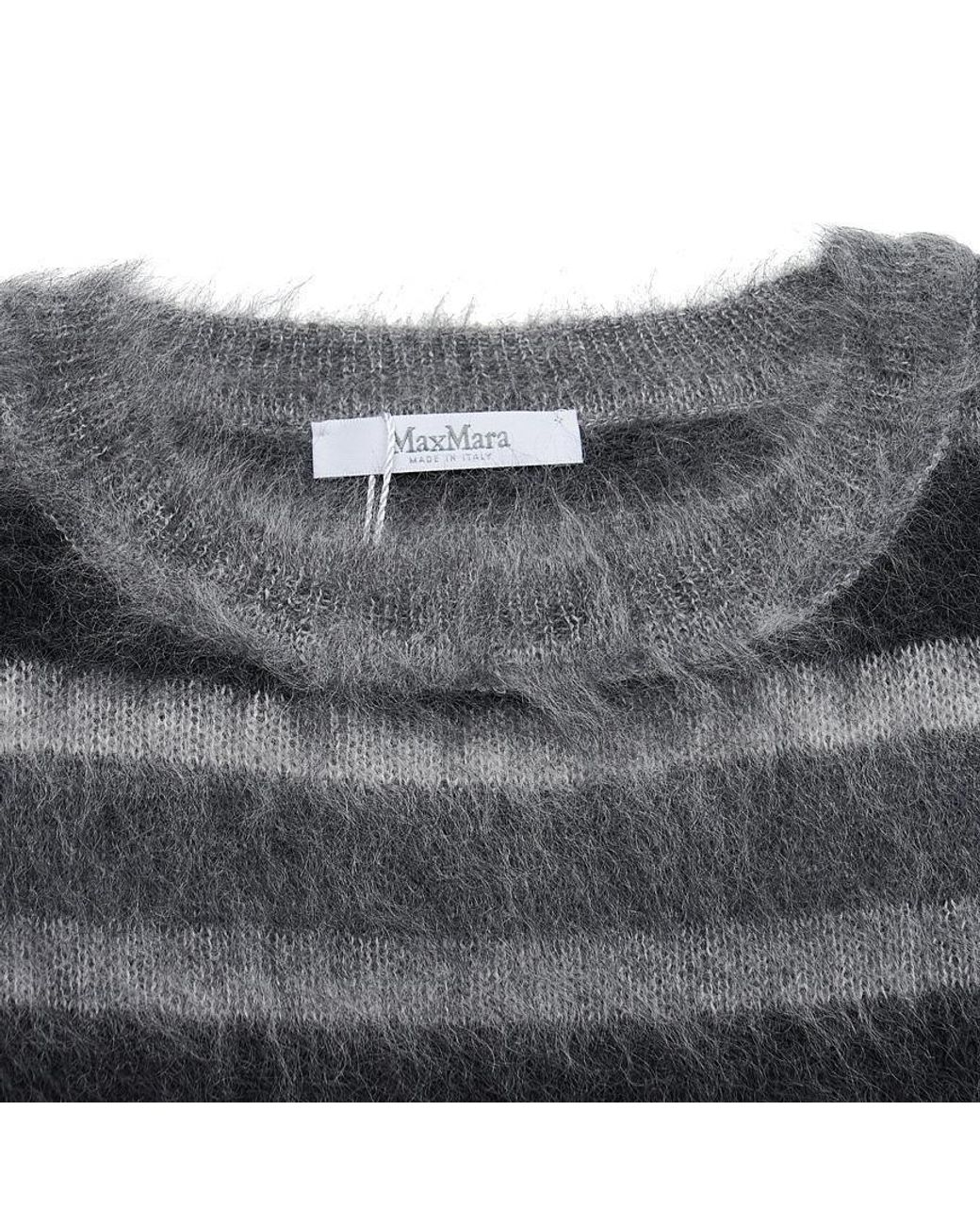 Max Mara Gray Logo Pullover