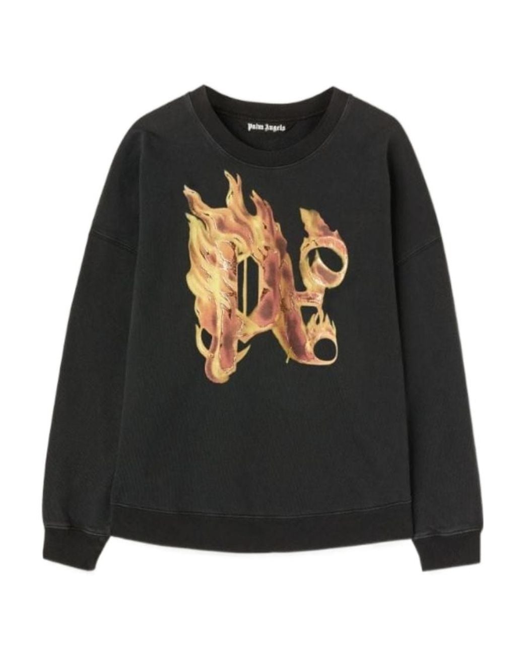 Palm Angels Black Sweatshirts for men