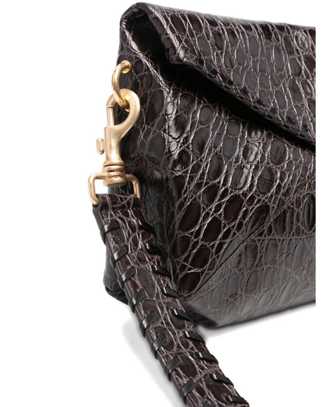 Dries Van Noten Black 'Env' Bag
