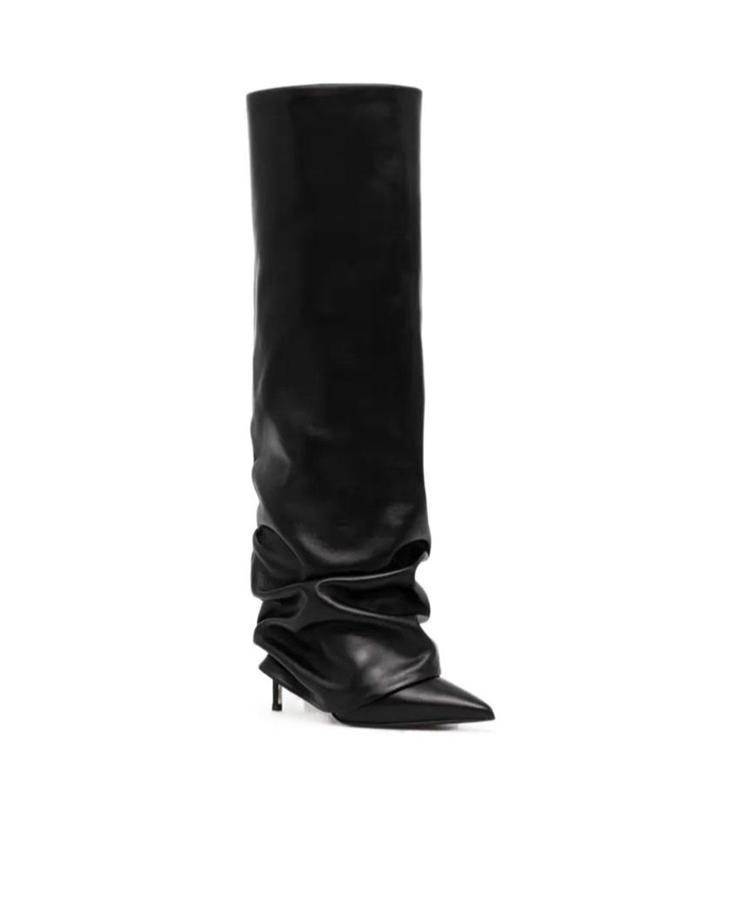 Le Silla Black Andy 120Mm Pointed-Toe Boots