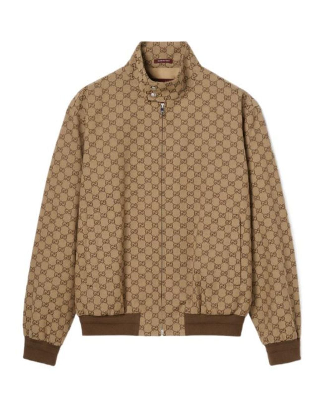 Gucci Natural Gg Fabric Jacket for men