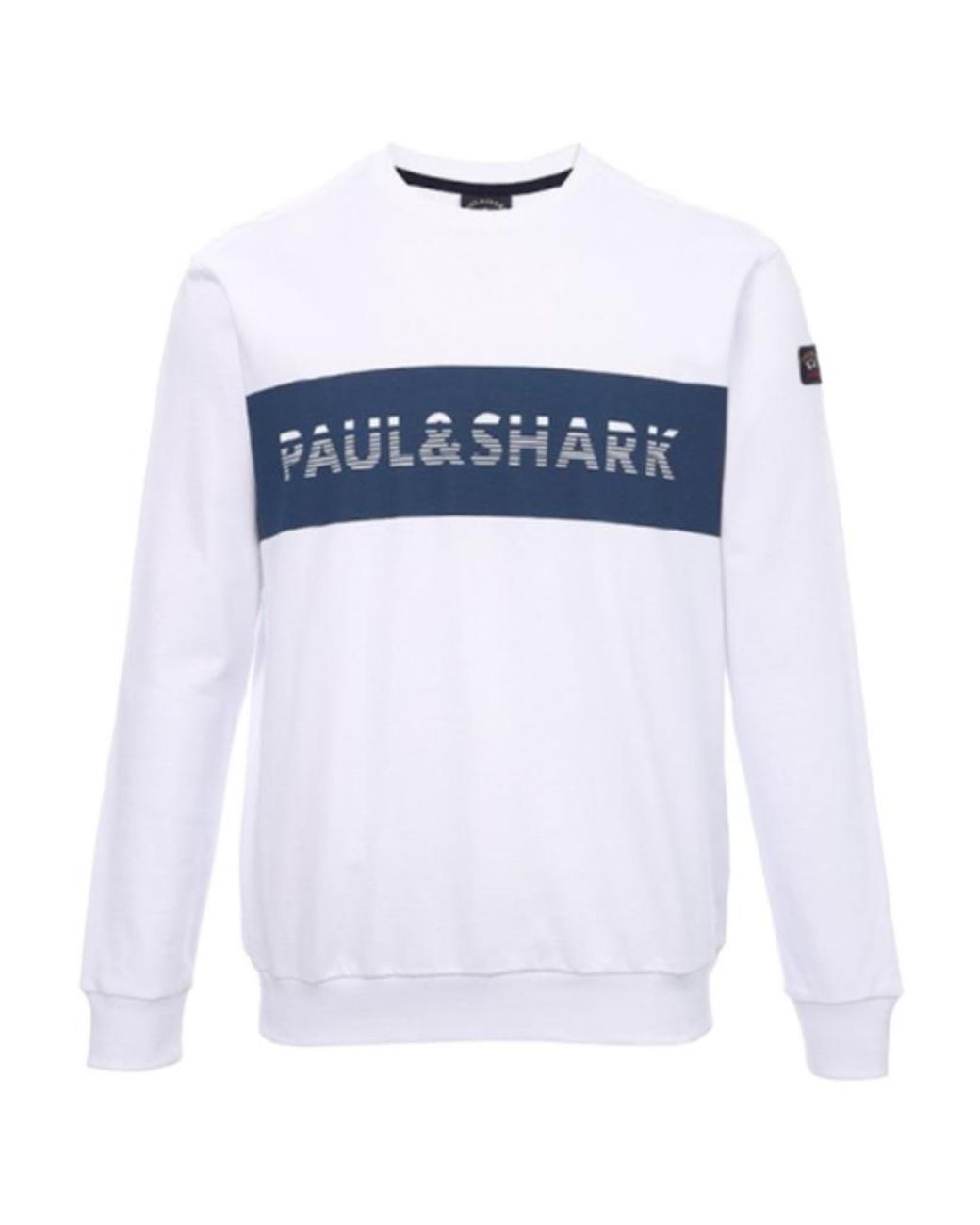Paul & Shark White Logo Sweater for men