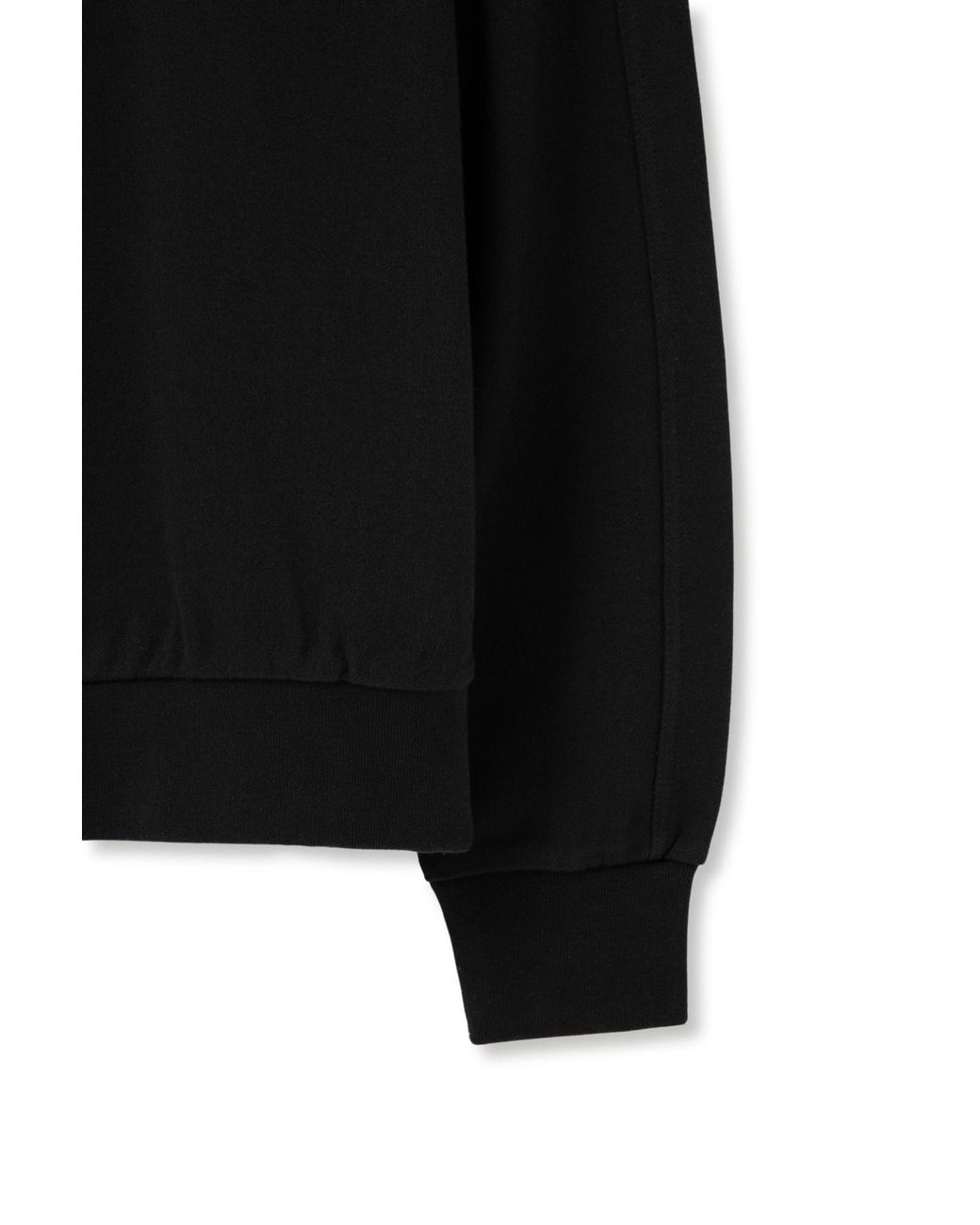 Wooyoungmi Black Back Logo Sweatshirt