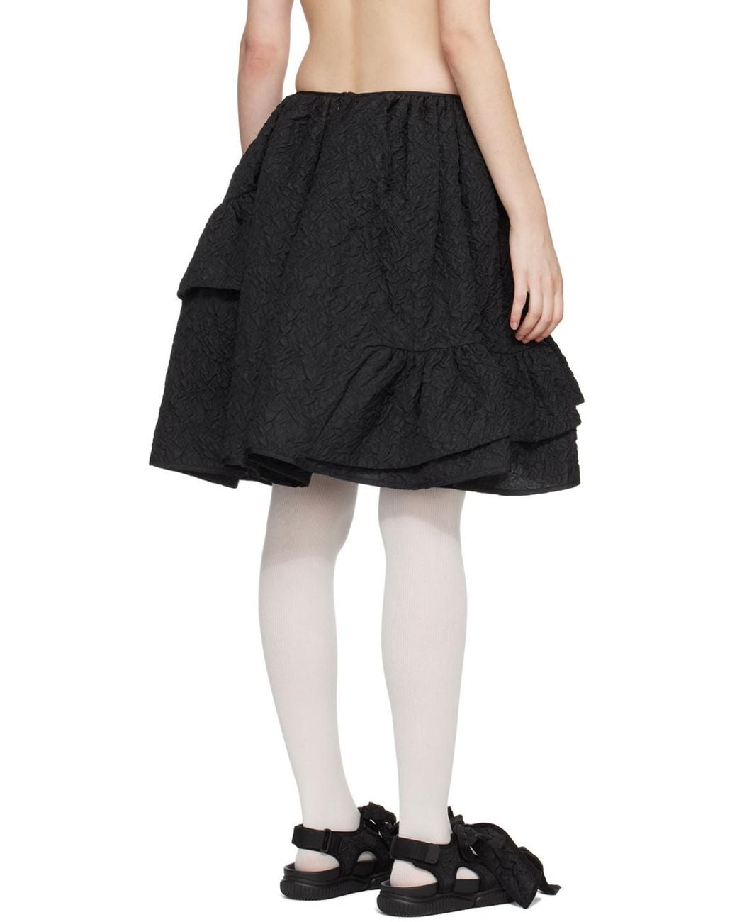 CECILIE BAHNSEN Black Short Skirts