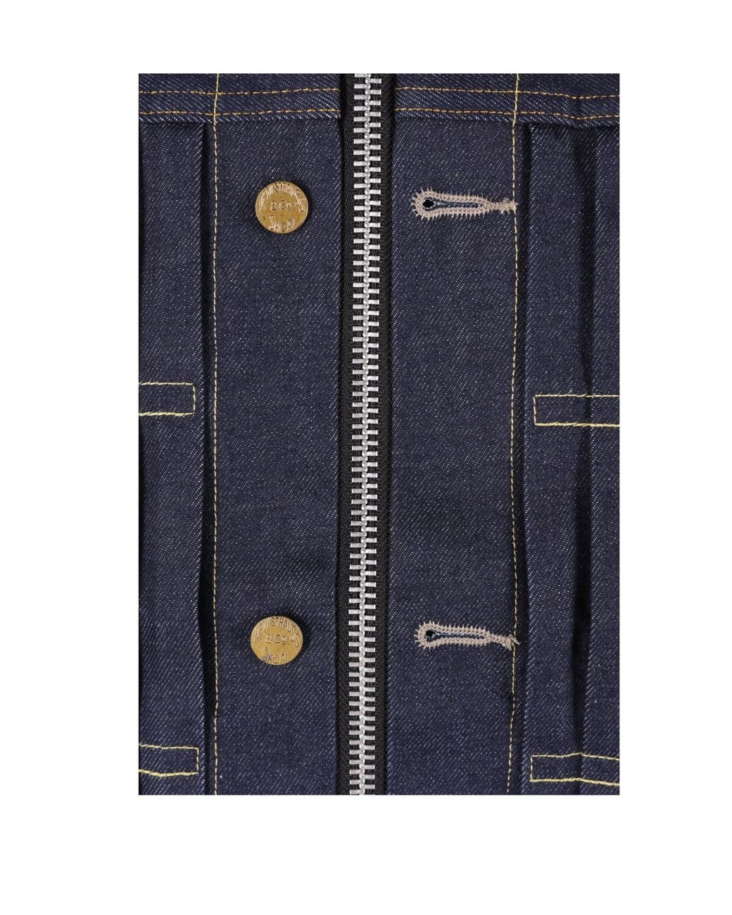 Sacai Blue X Levi's Blouse Jacket for men