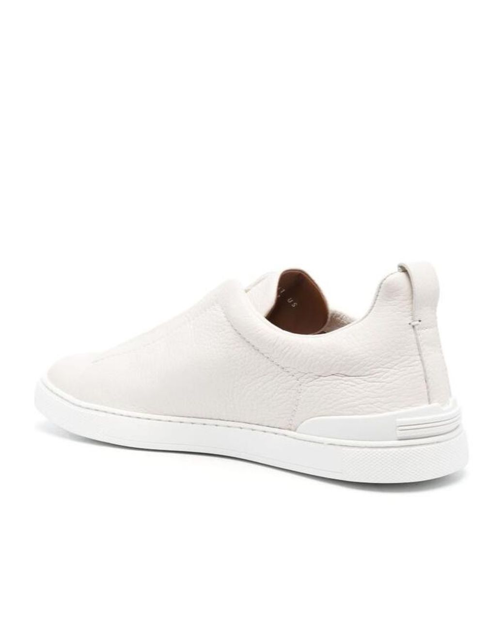 Zegna Natural Triple Stitch Sneakers for men