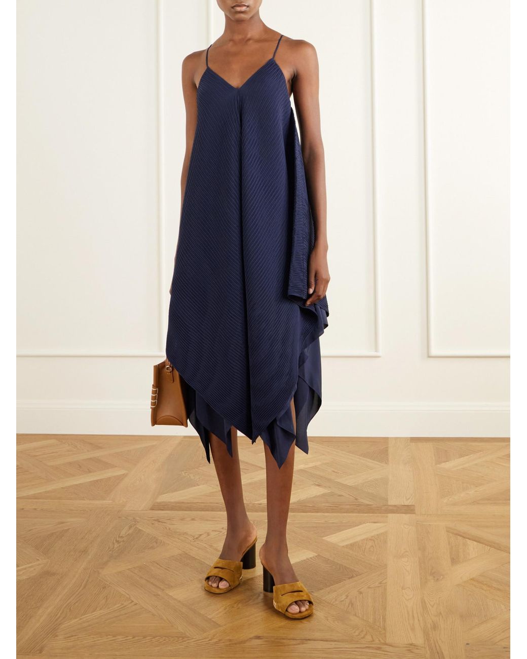 J.W. Anderson Brown Loafer Suede Mules