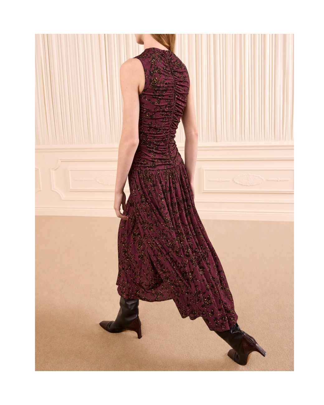 Ulla Johnson Purple Sleeveless Knit Dress