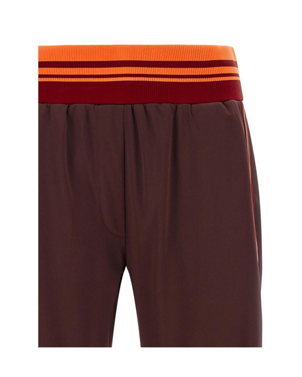 Dries Van Noten Red Jersey Track Pants