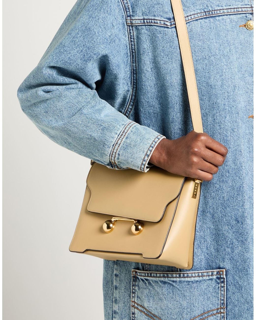 Marni Natural Across-Body Bags