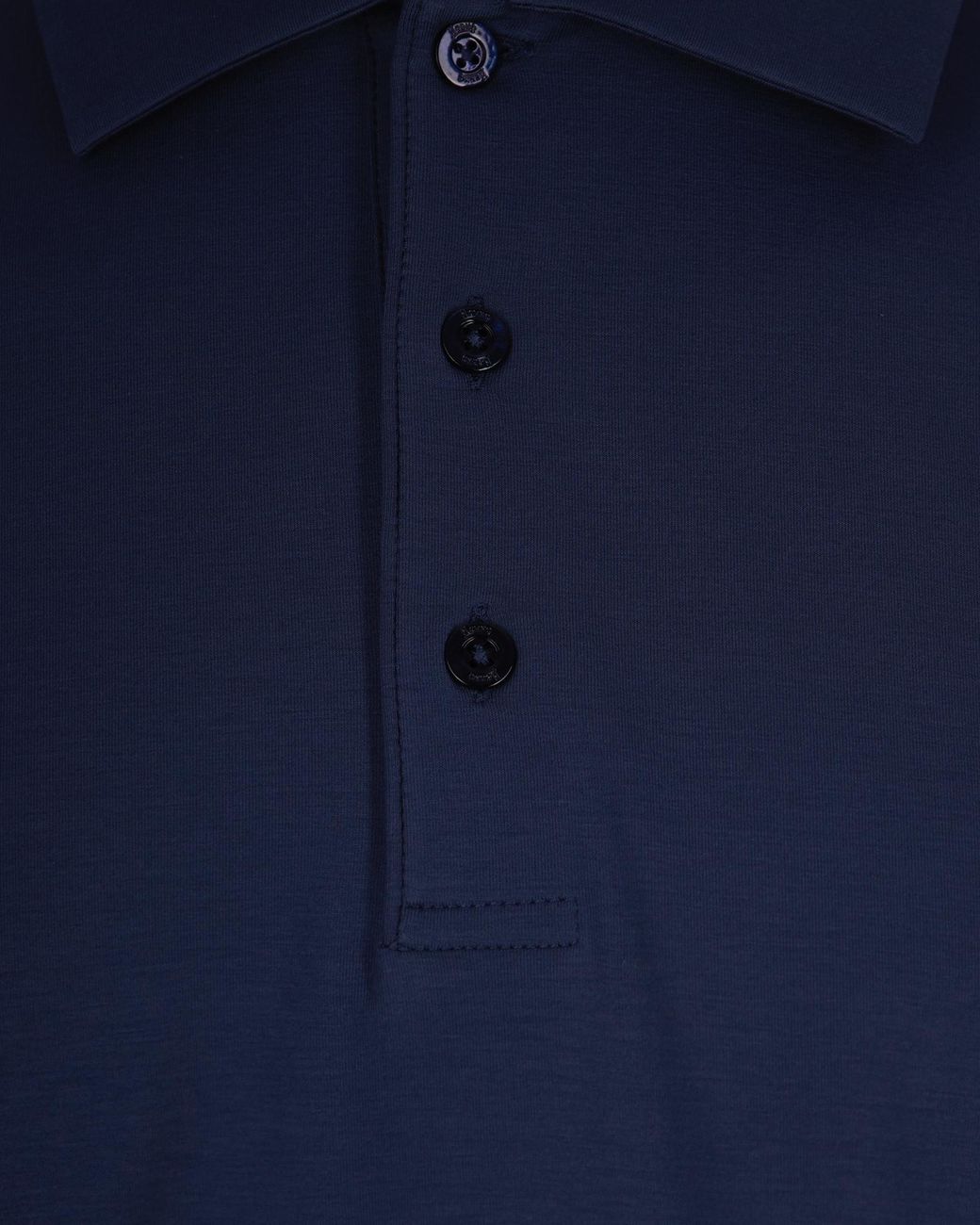 Herno Blue Polo Shirt Jersey Stretch for men