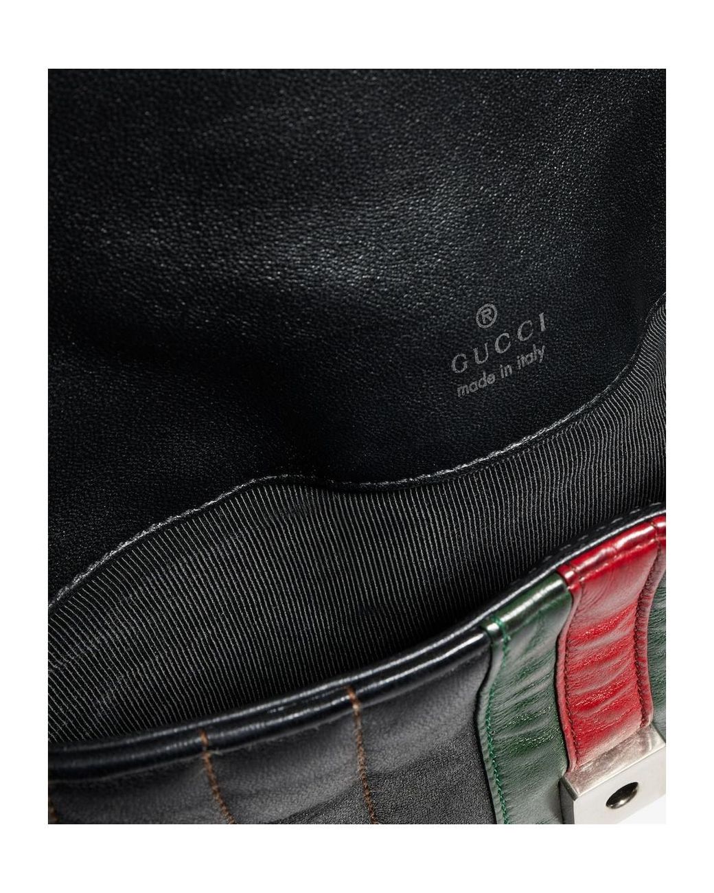 Gucci Black Jetset Gg Marmont Small Shoulder Bag