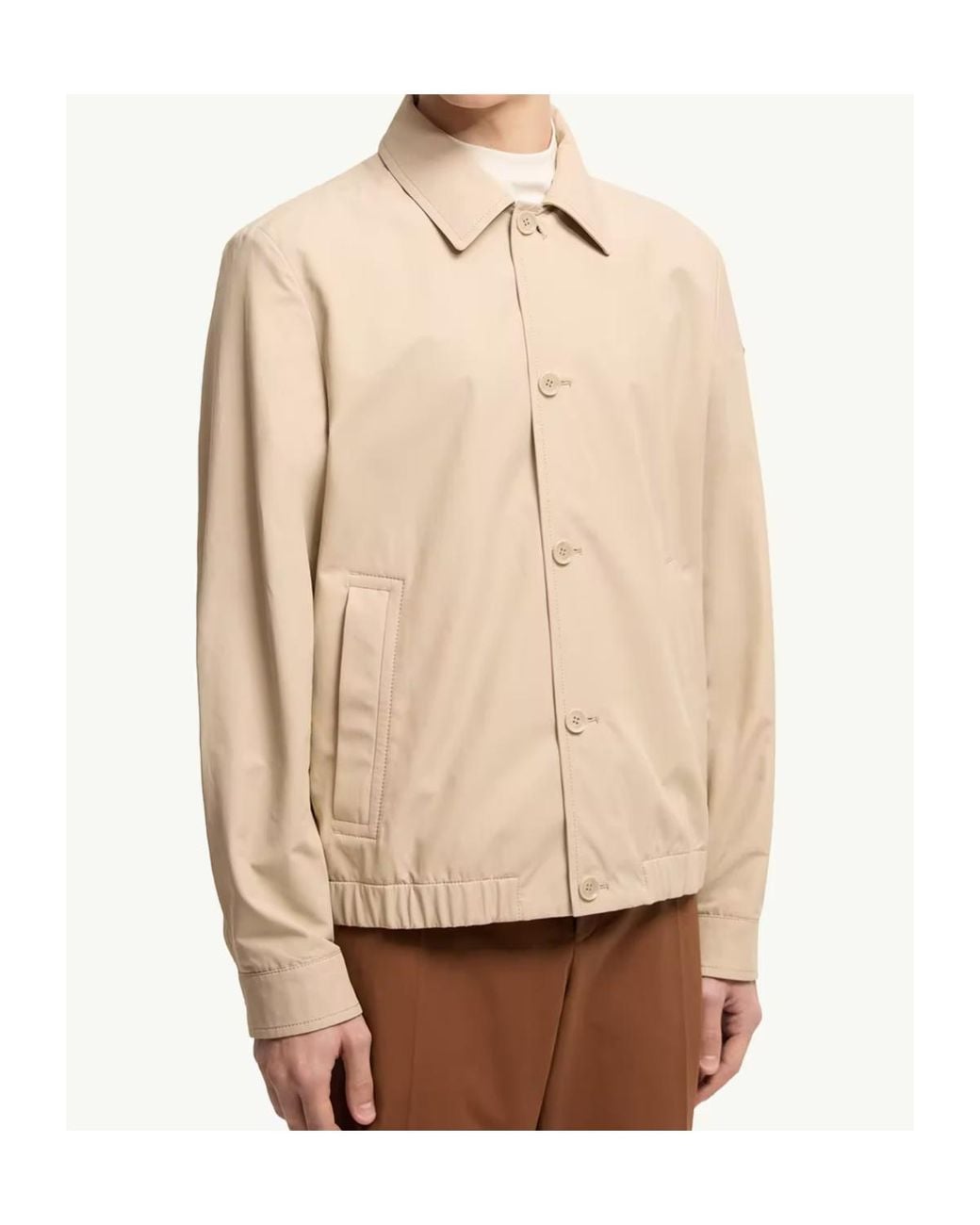 Moncler Natural Gilben Shirt Jacket for men