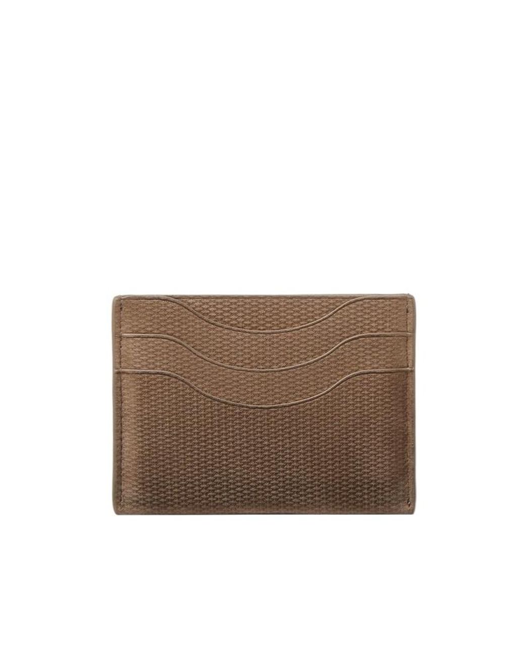 Loro Piana Brown Extra Cardholder for men