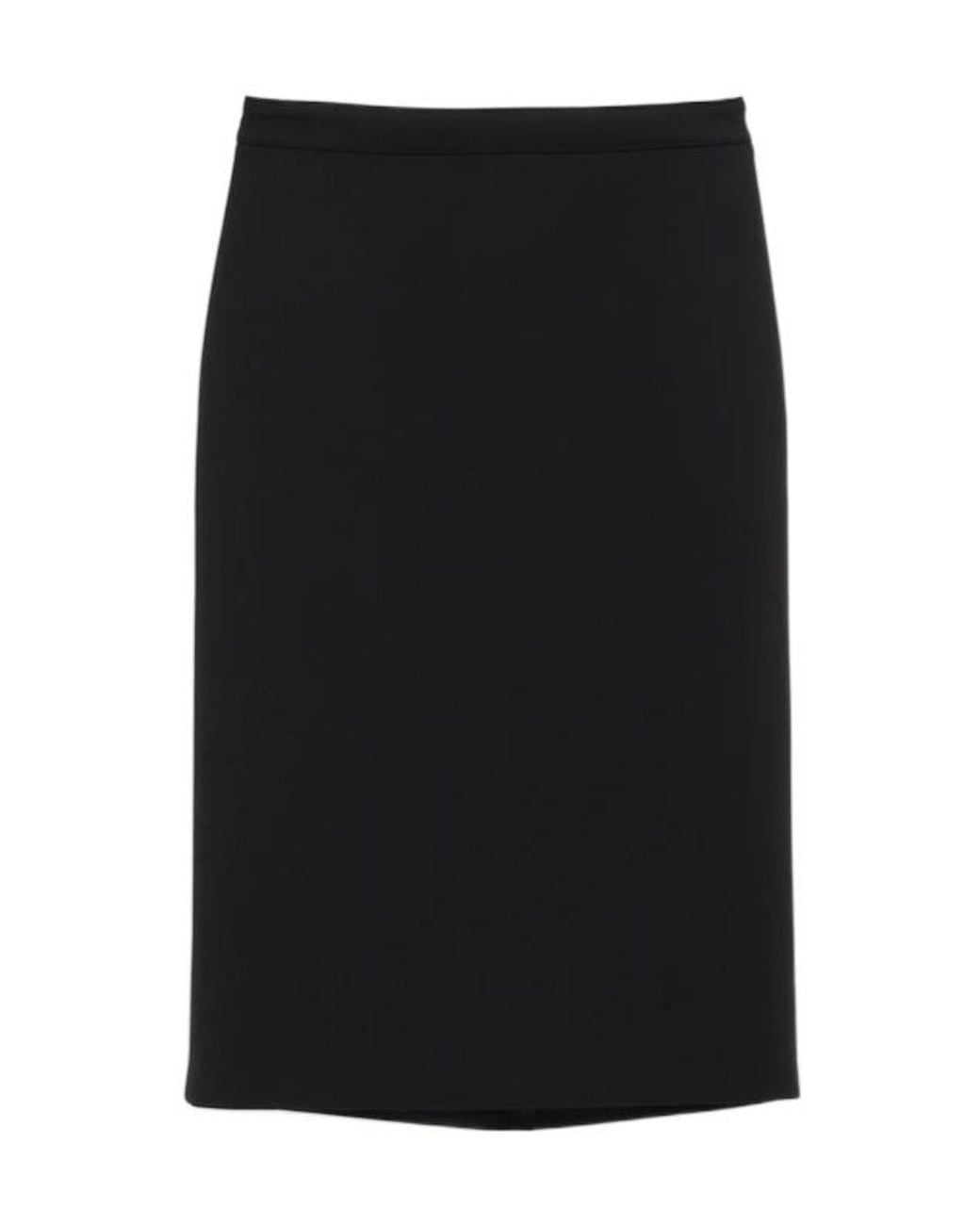Céline Black Straight Skirt