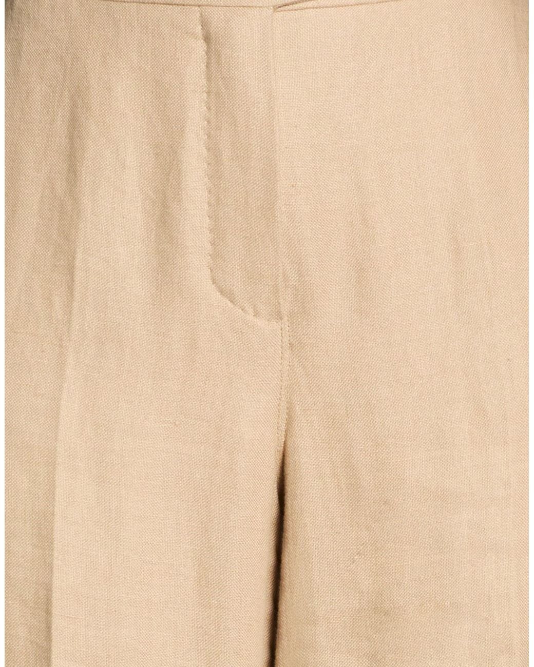 Max Mara Natural Wide-Leg Trousers