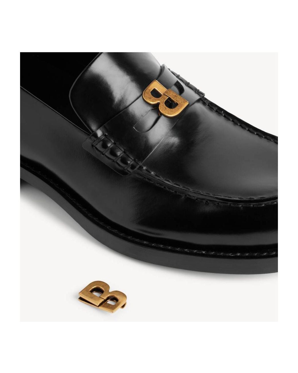 Balenciaga Black Comfy Loafer Flat Shoes