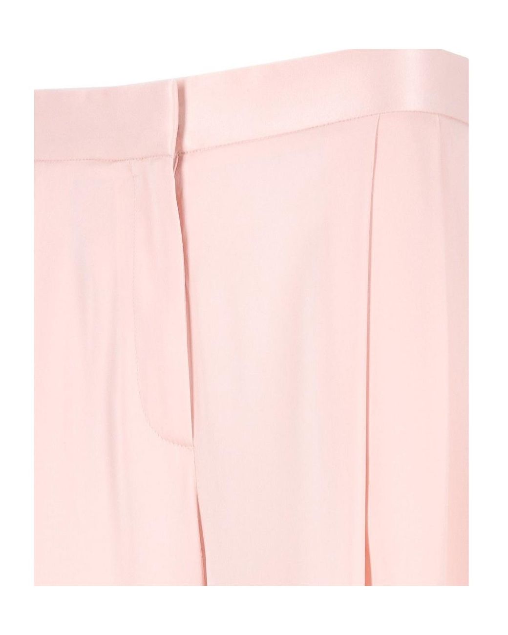 Tom Ford Pink Double Pleat Satin Pants
