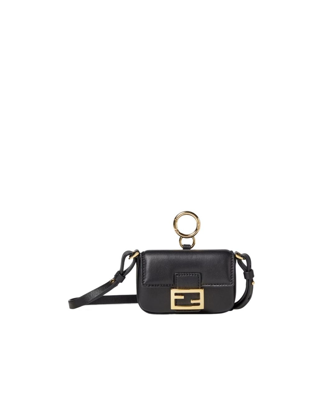 Fendi White Nappa Leather Charm