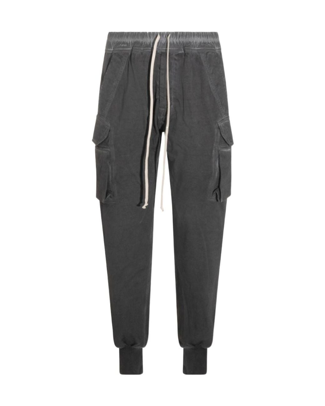 Rick Owens Gray Tower Mastodon Cut Trousers for men