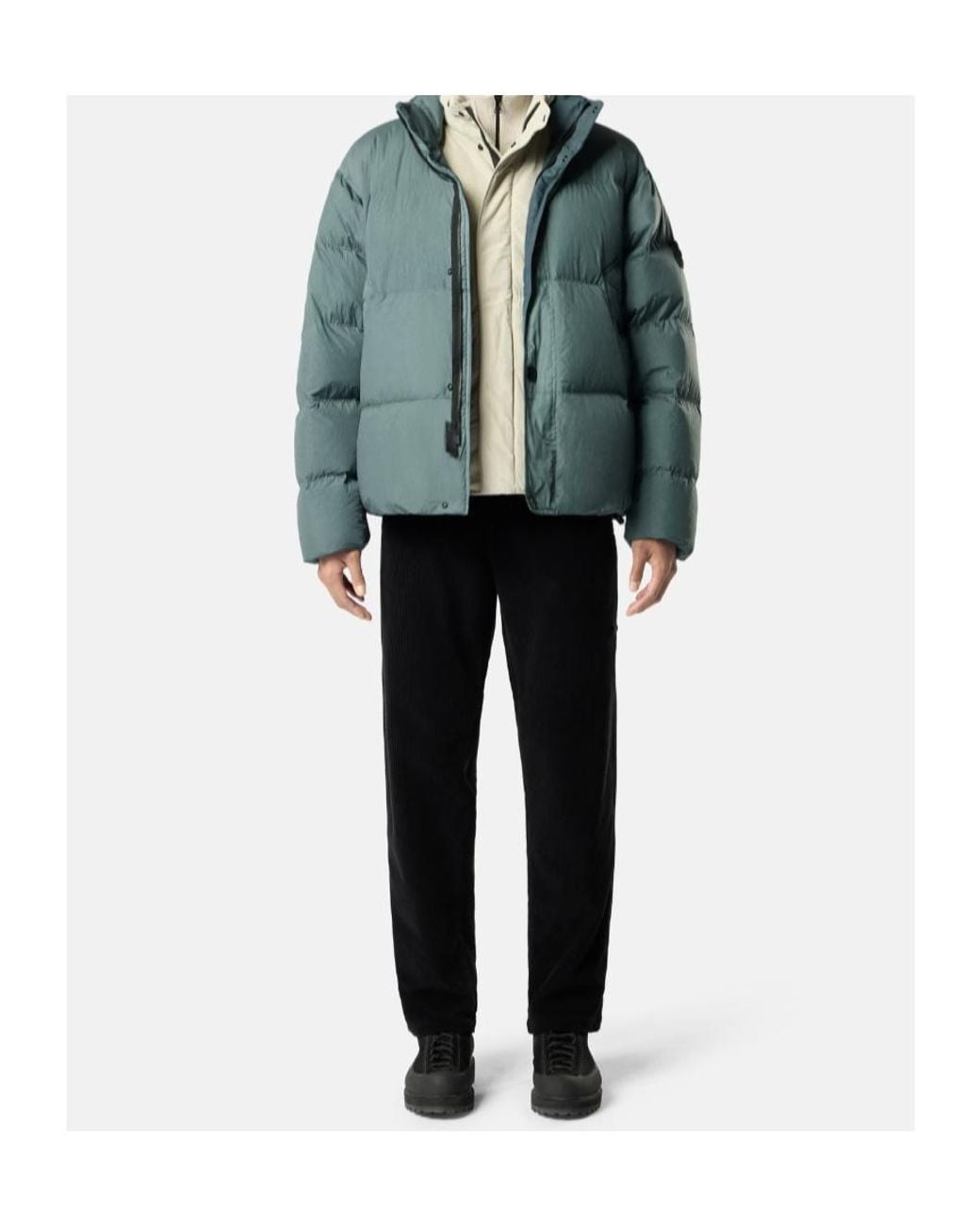 Stone Island Green 4100109 Crinkle Reps Ny for men